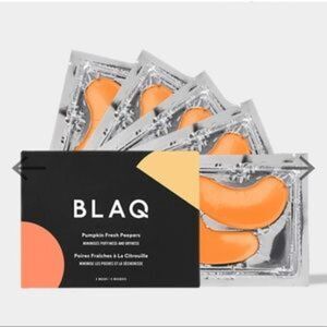 BLAQ Pumpkin Fresh Peepers Eye Masks Pack of 5